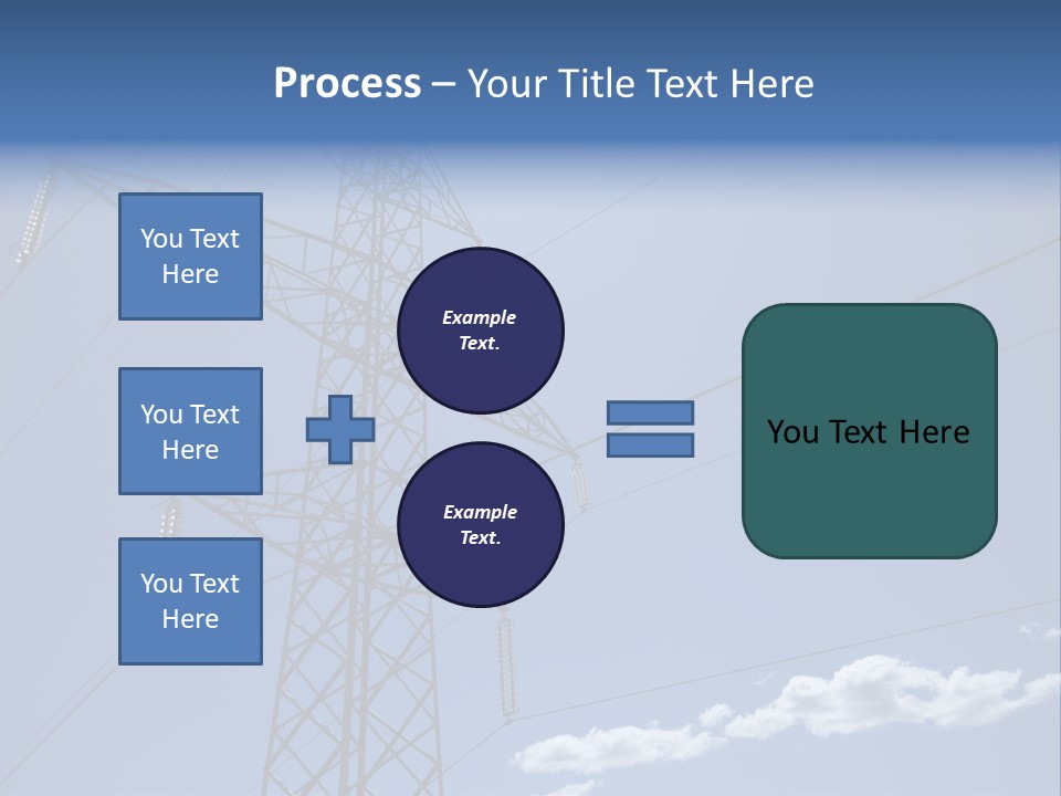 Current Danger Electricity PowerPoint Template