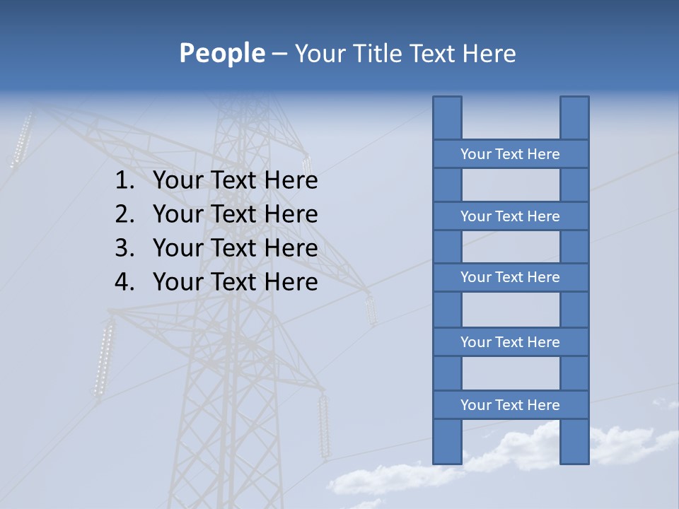 Current Danger Electricity PowerPoint Template