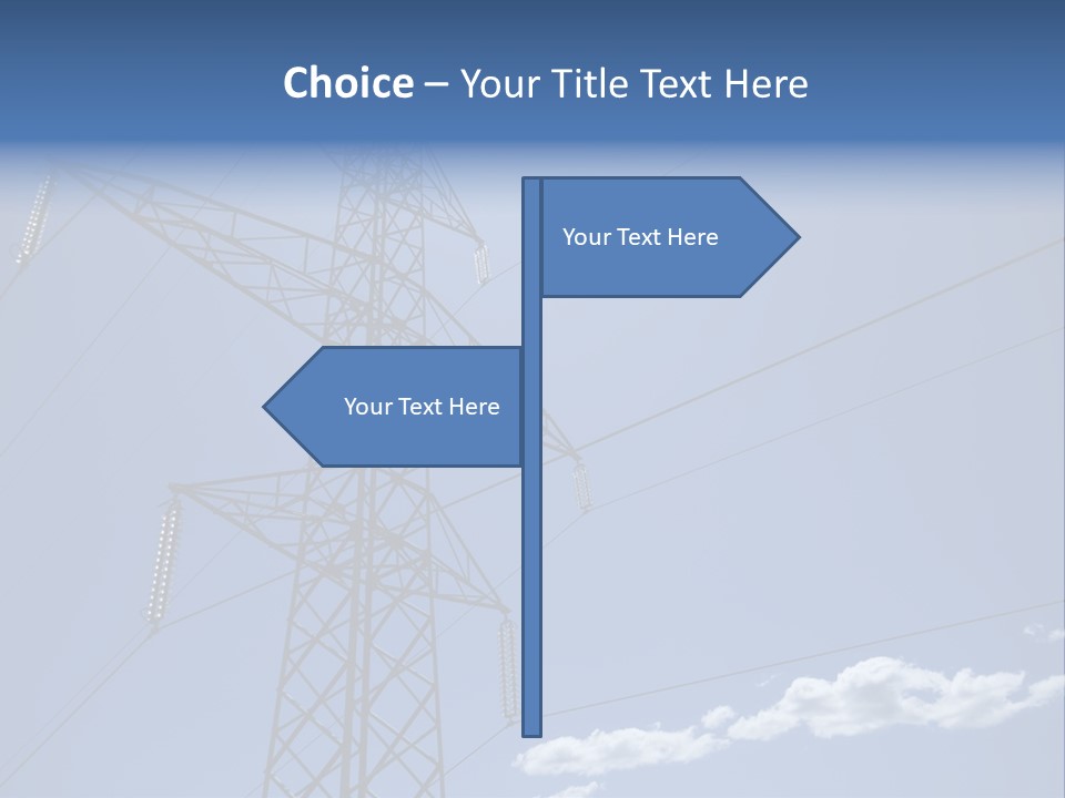Current Danger Electricity PowerPoint Template