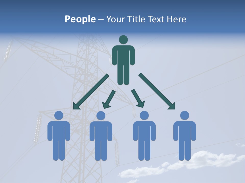 Current Danger Electricity PowerPoint Template
