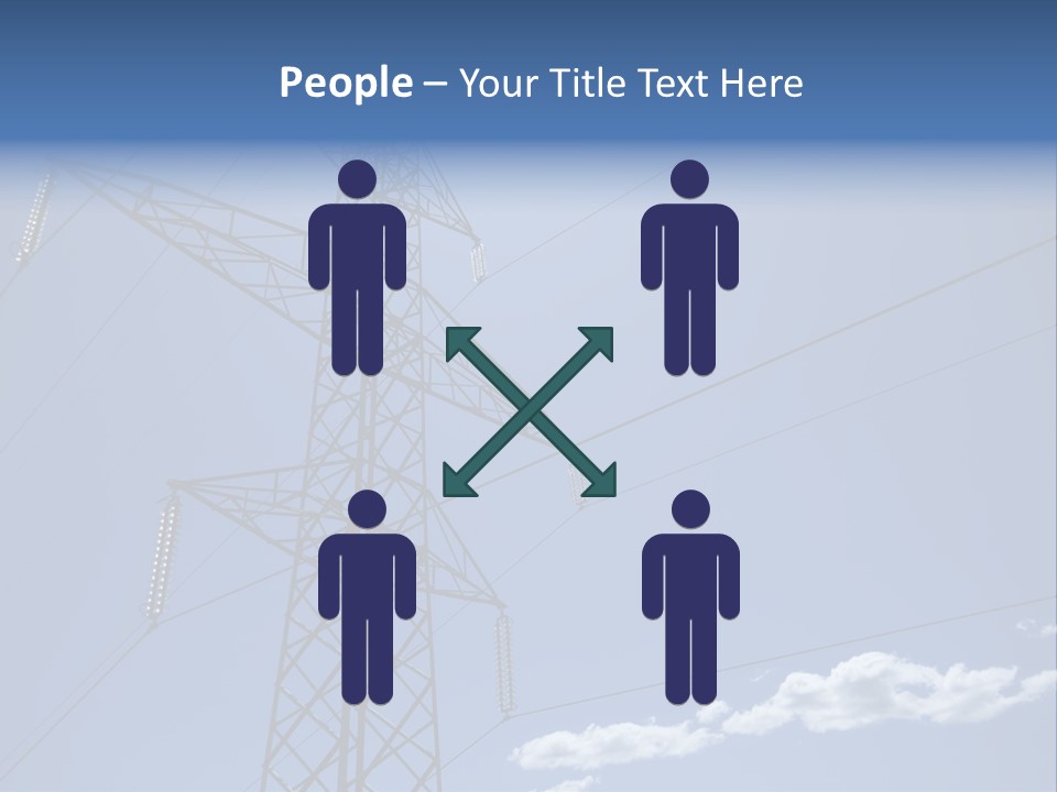 Current Danger Electricity PowerPoint Template