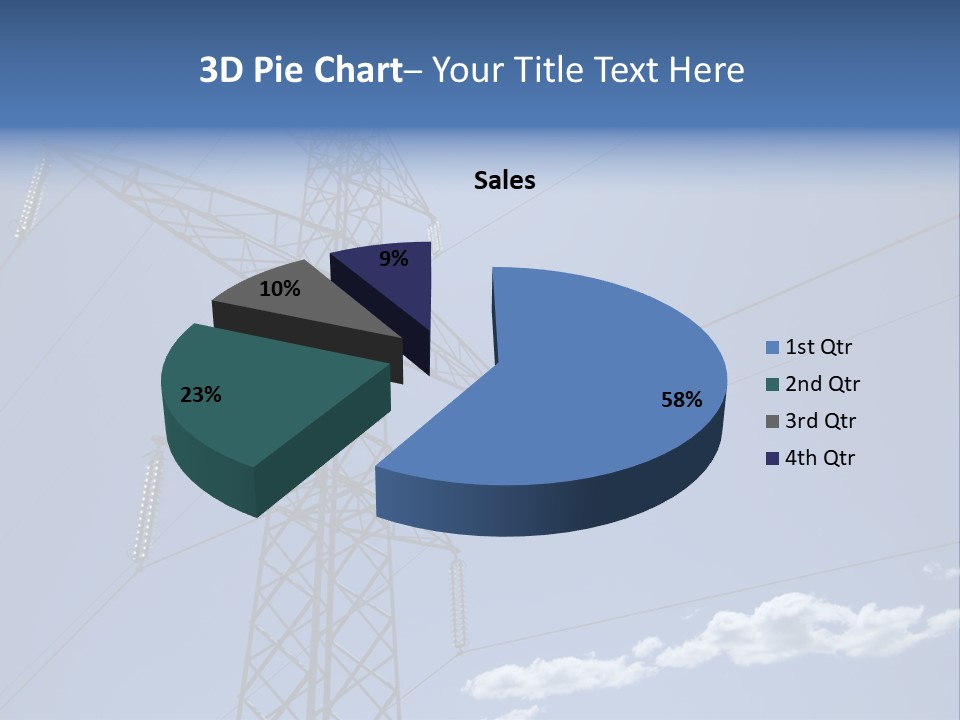 Current Danger Electricity PowerPoint Template