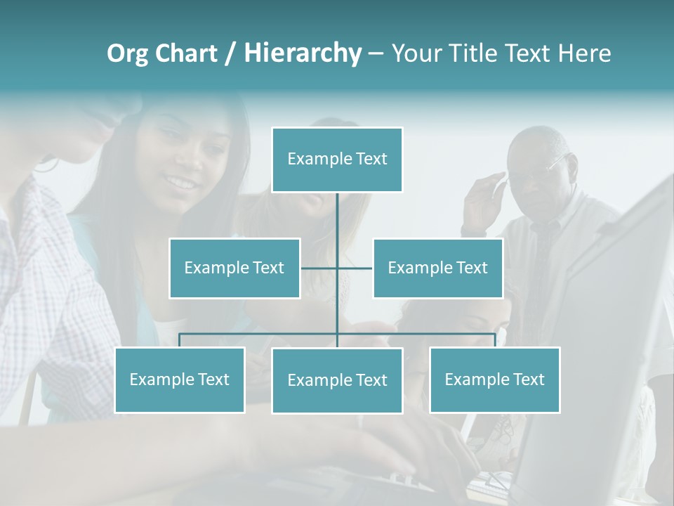 Guidance Long Hair Candid PowerPoint Template