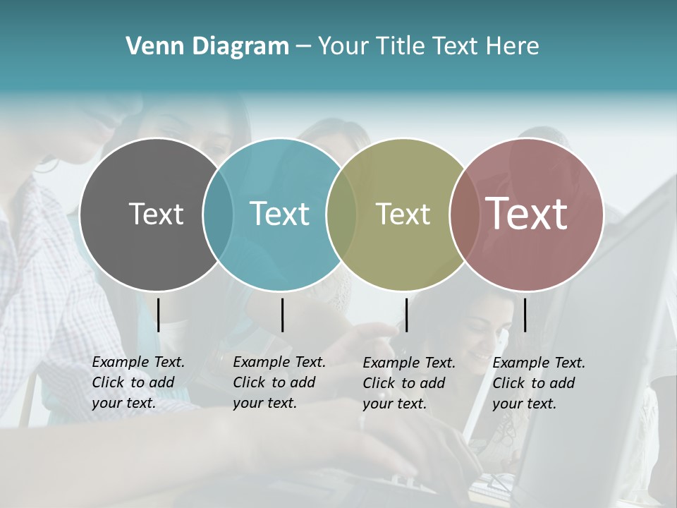 Guidance Long Hair Candid PowerPoint Template