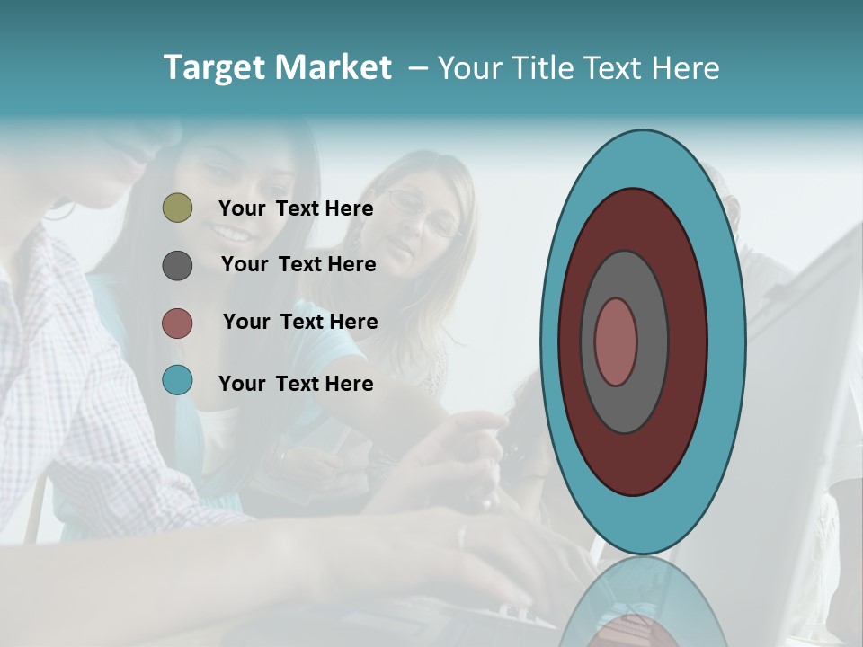 Guidance Long Hair Candid PowerPoint Template