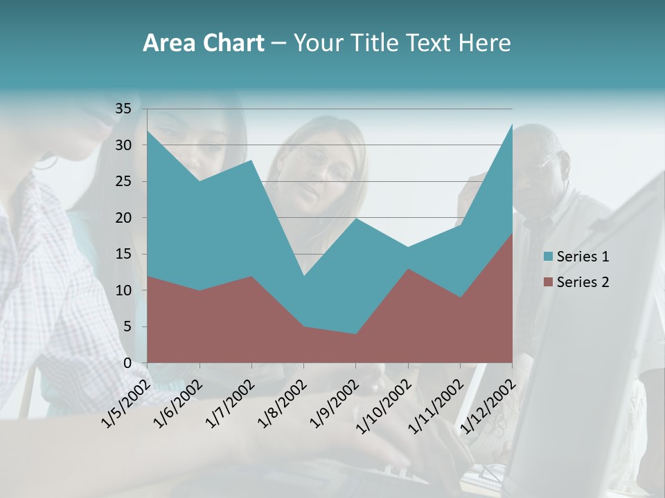 Guidance Long Hair Candid PowerPoint Template