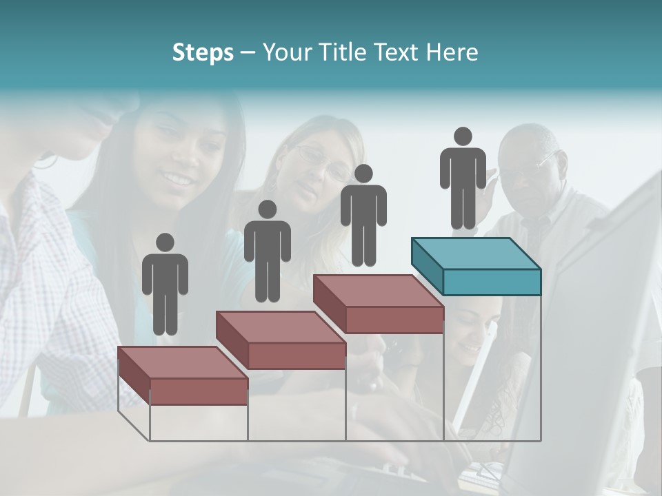 Guidance Long Hair Candid PowerPoint Template