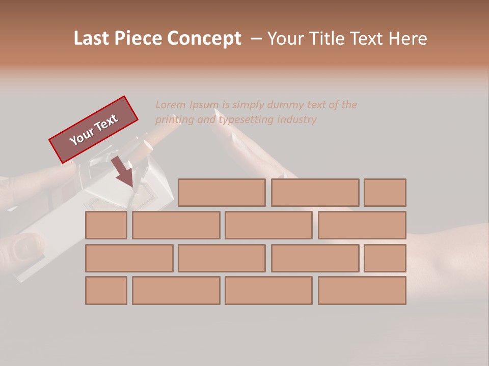 Quitting Stop Breaking PowerPoint Template