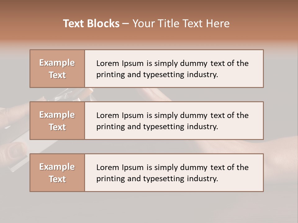 Quitting Stop Breaking PowerPoint Template