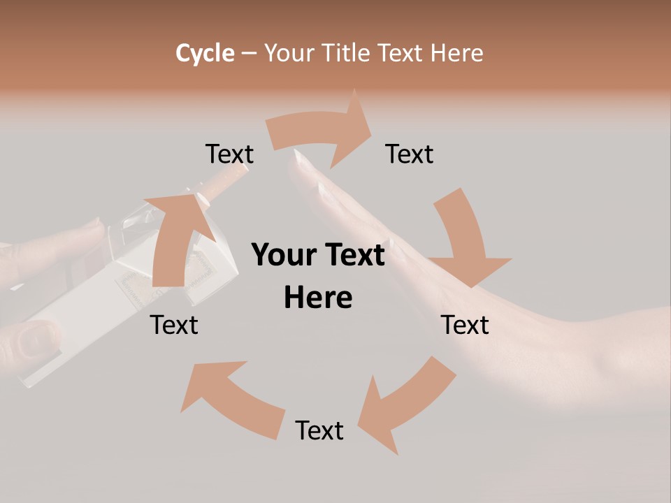 Quitting Stop Breaking PowerPoint Template
