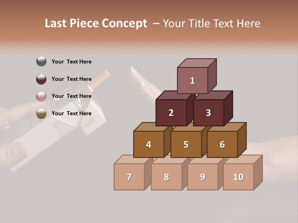 Quitting Stop Breaking PowerPoint Template
