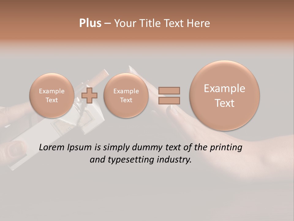 Quitting Stop Breaking PowerPoint Template