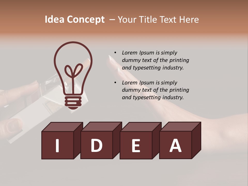 Quitting Stop Breaking PowerPoint Template