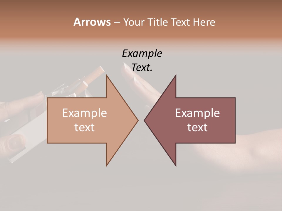 Quitting Stop Breaking PowerPoint Template