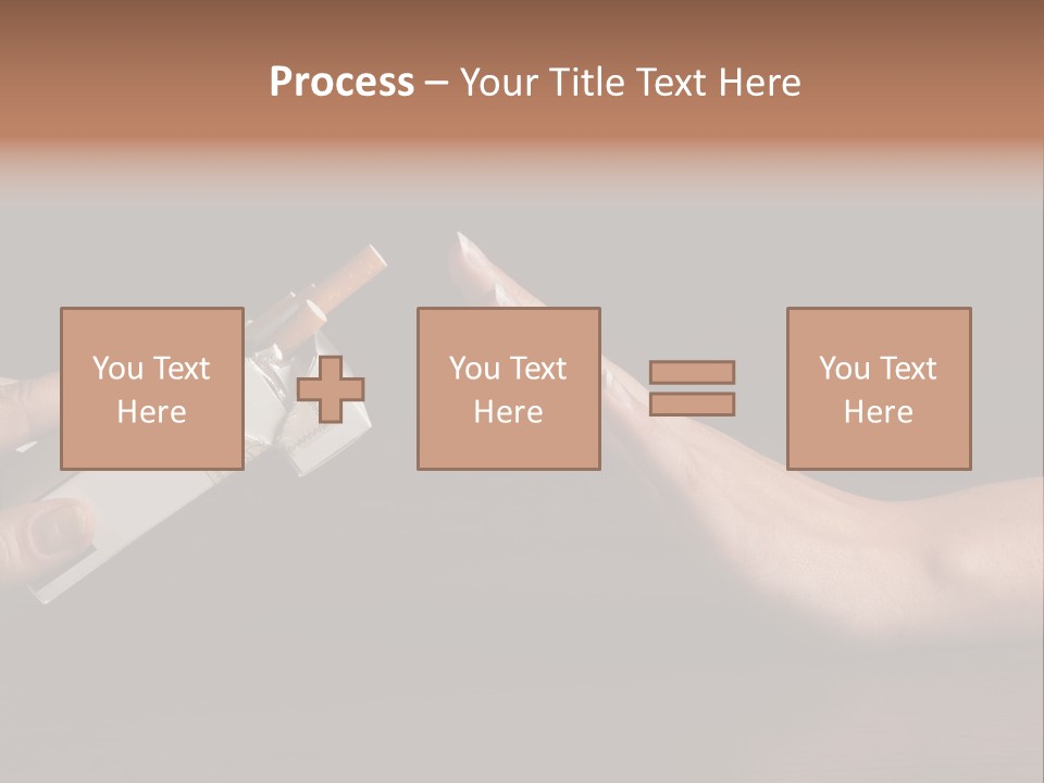 Quitting Stop Breaking PowerPoint Template