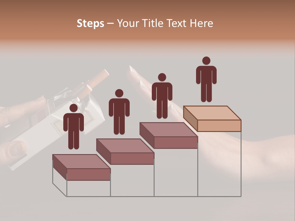 Quitting Stop Breaking PowerPoint Template