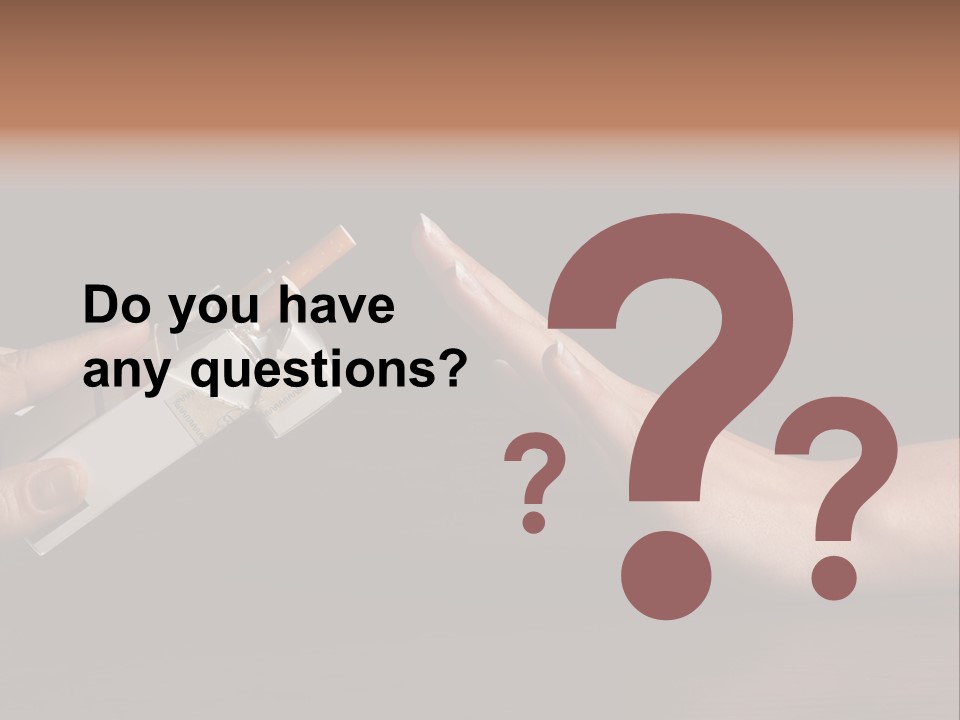 Quitting Stop Breaking PowerPoint Template