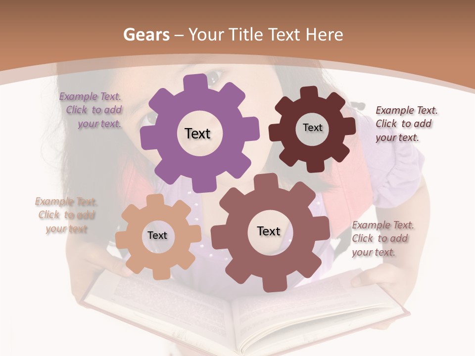 Waves Silver Notebook PowerPoint Template