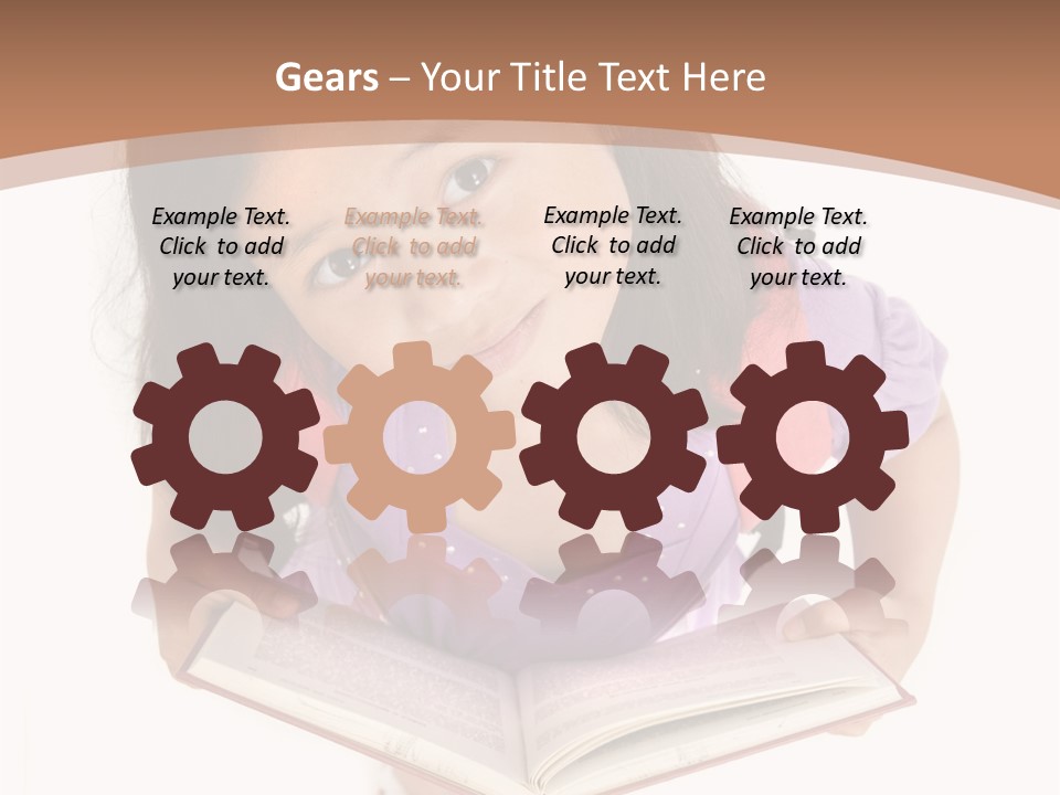 Waves Silver Notebook PowerPoint Template