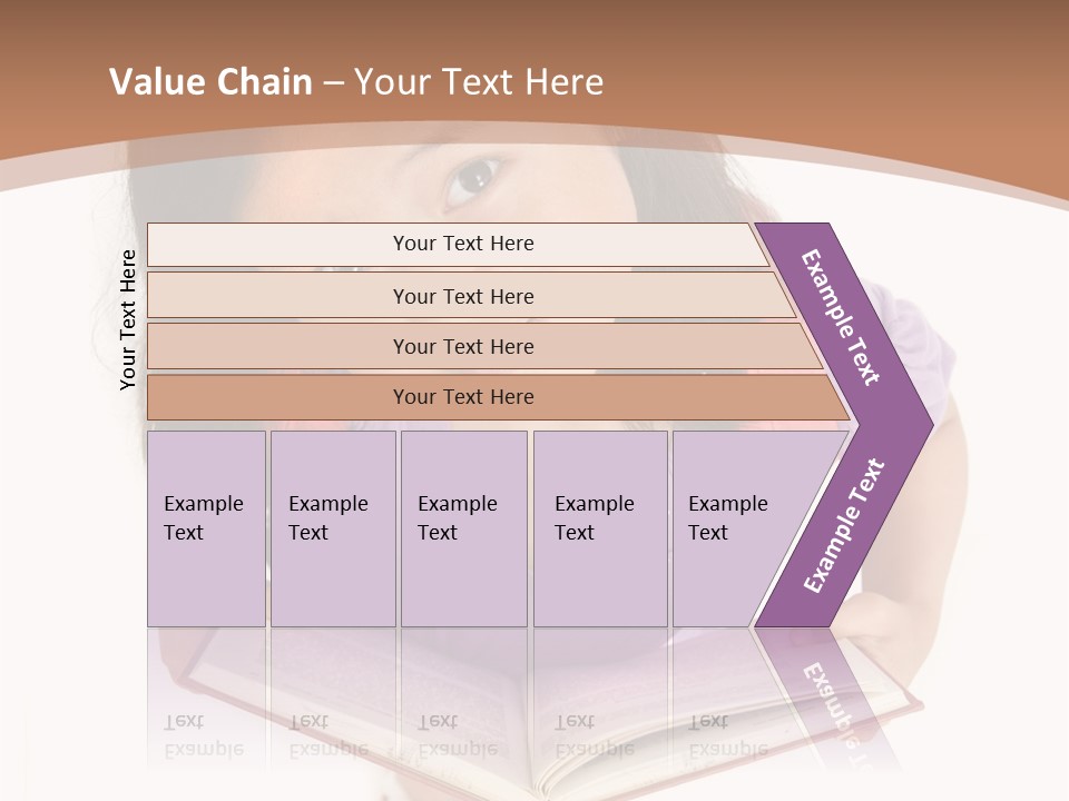 Waves Silver Notebook PowerPoint Template