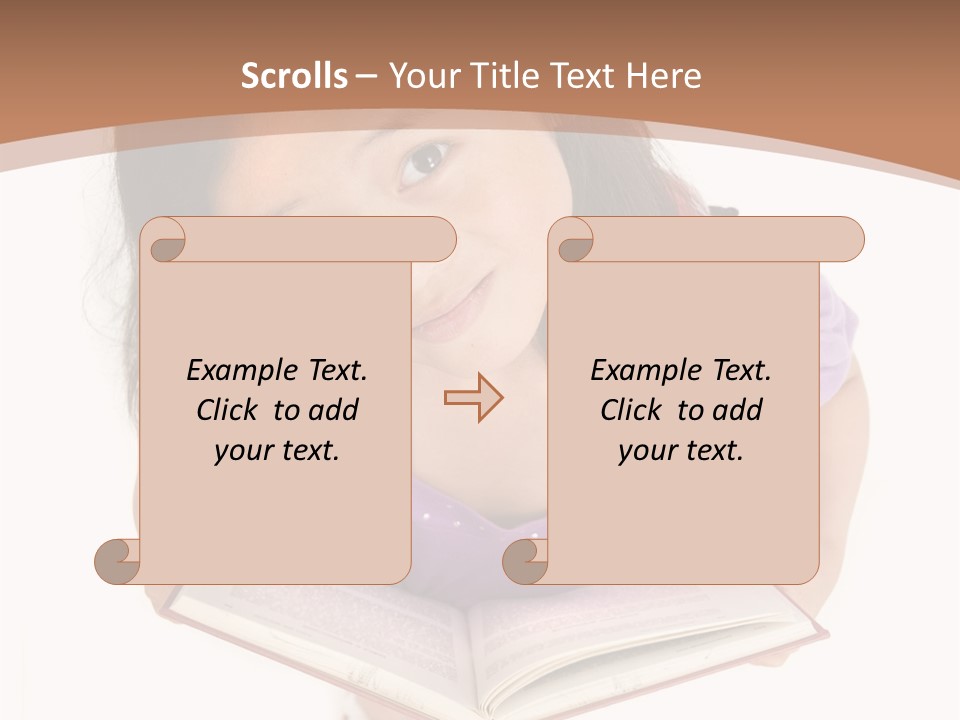 Waves Silver Notebook PowerPoint Template