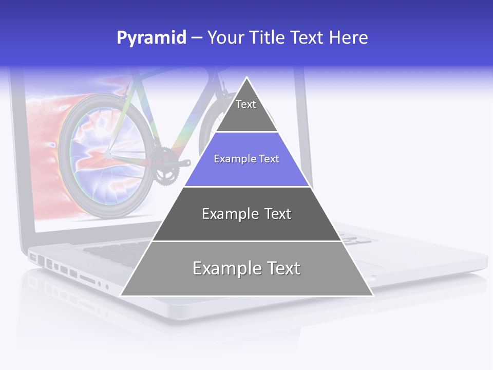 Waves Silver Notebook PowerPoint Template