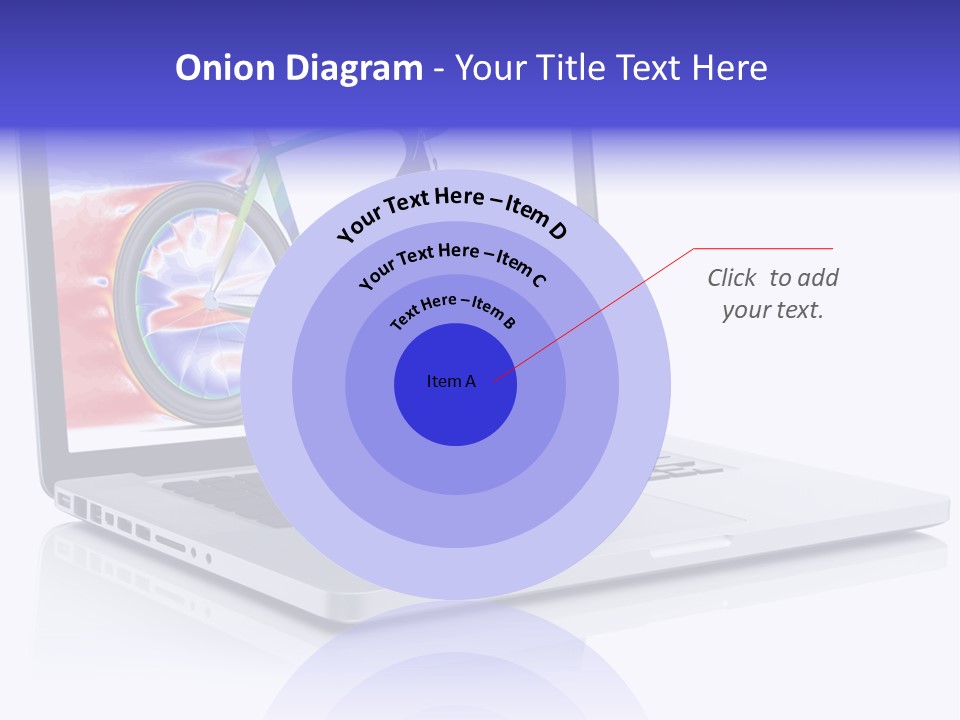 Waves Silver Notebook PowerPoint Template