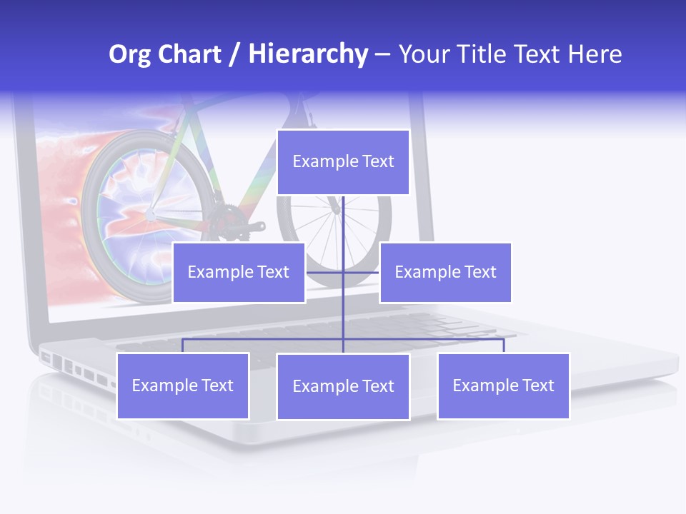 Waves Silver Notebook PowerPoint Template