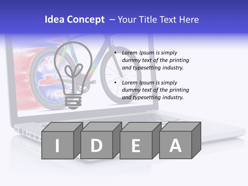 Waves Silver Notebook PowerPoint Template