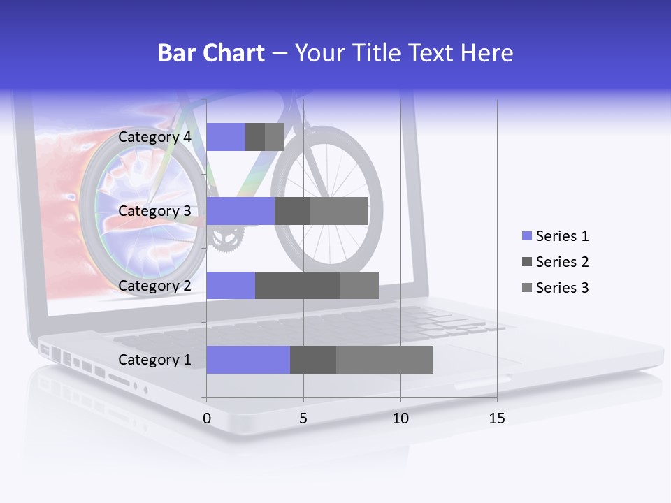 Waves Silver Notebook PowerPoint Template