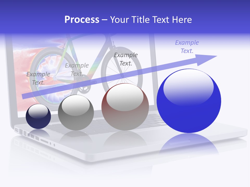 Waves Silver Notebook PowerPoint Template