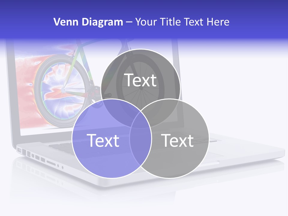 Waves Silver Notebook PowerPoint Template