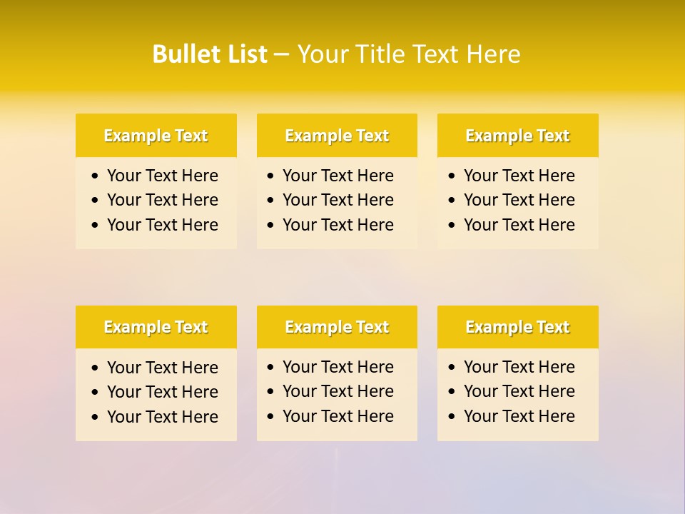 Bulletin Advice Closeup PowerPoint Template
