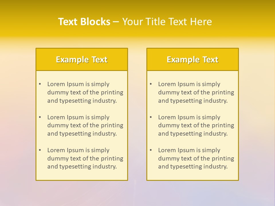 Bulletin Advice Closeup PowerPoint Template