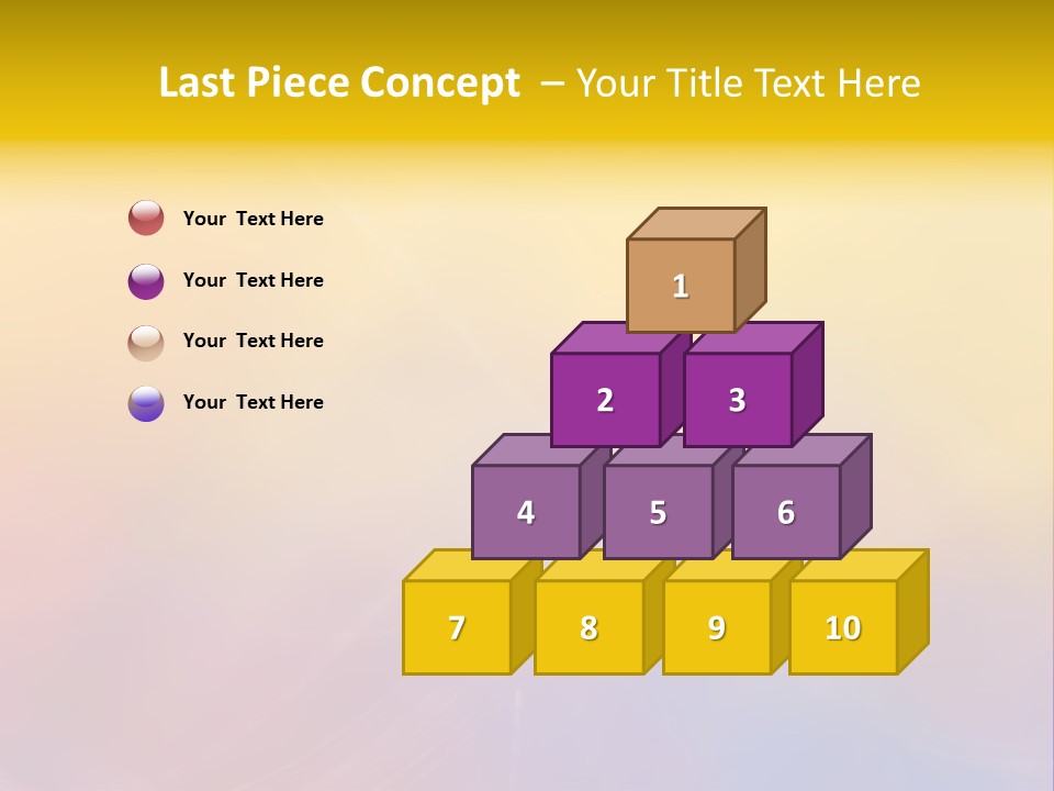 Bulletin Advice Closeup PowerPoint Template