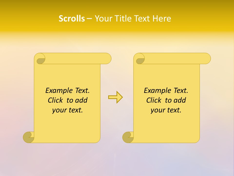 Bulletin Advice Closeup PowerPoint Template
