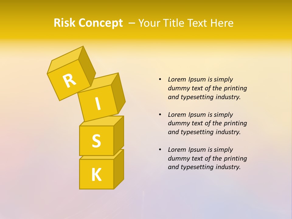 Bulletin Advice Closeup PowerPoint Template