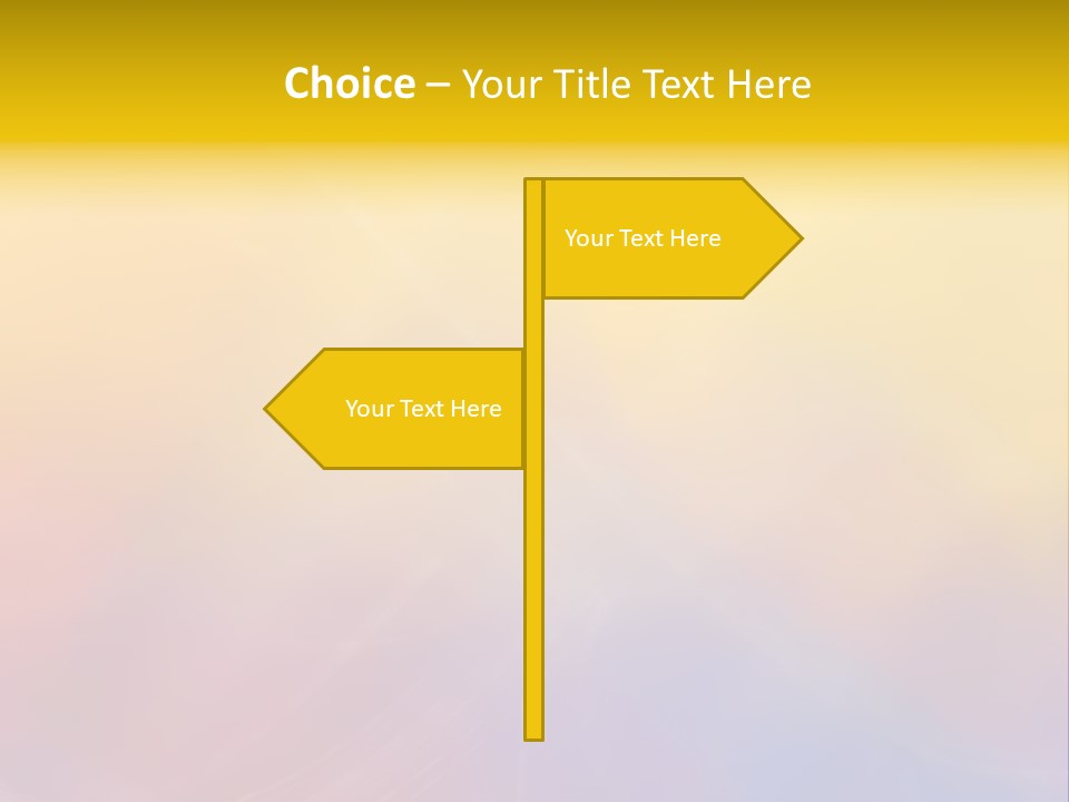 Bulletin Advice Closeup PowerPoint Template
