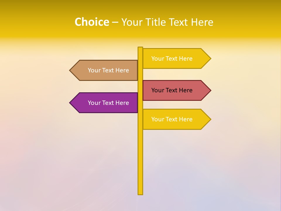 Bulletin Advice Closeup PowerPoint Template