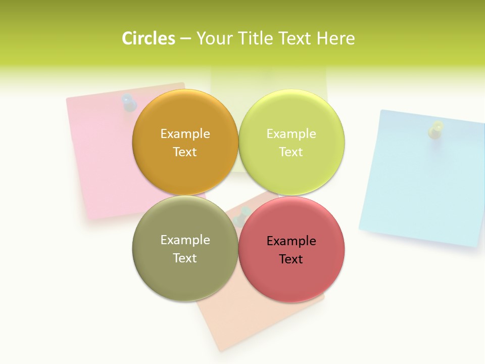 Bulletin Advice Closeup PowerPoint Template