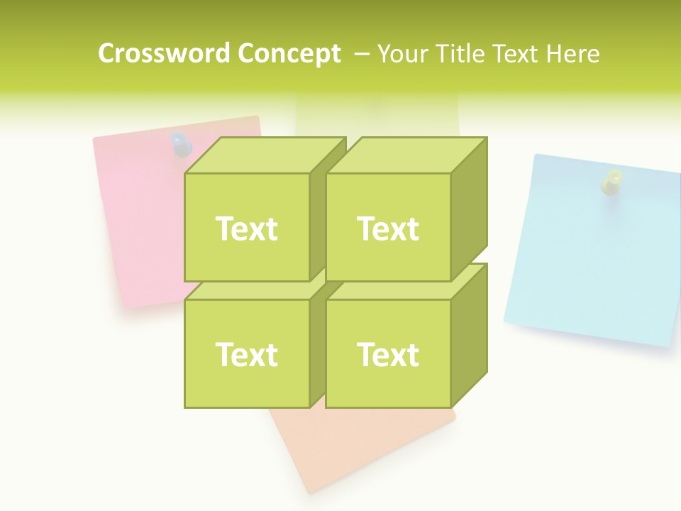 Bulletin Advice Closeup PowerPoint Template