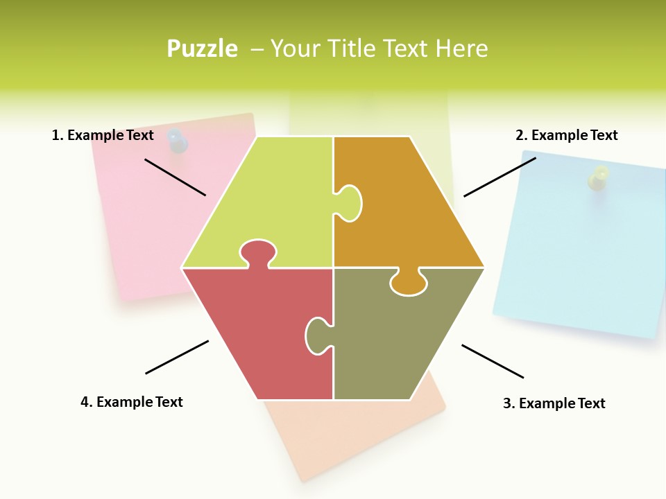 Bulletin Advice Closeup PowerPoint Template