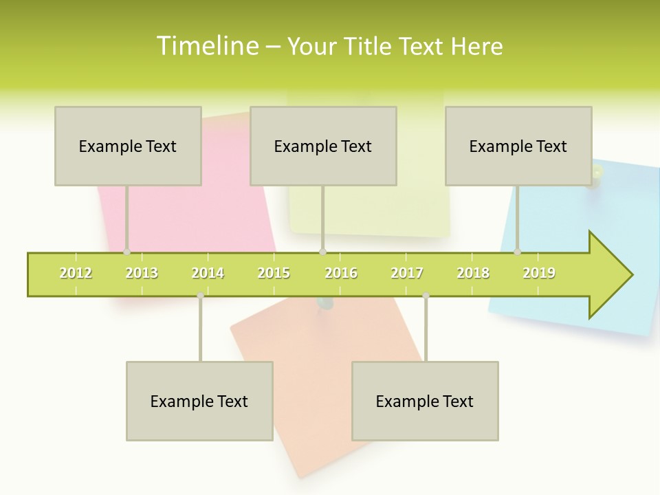 Bulletin Advice Closeup PowerPoint Template