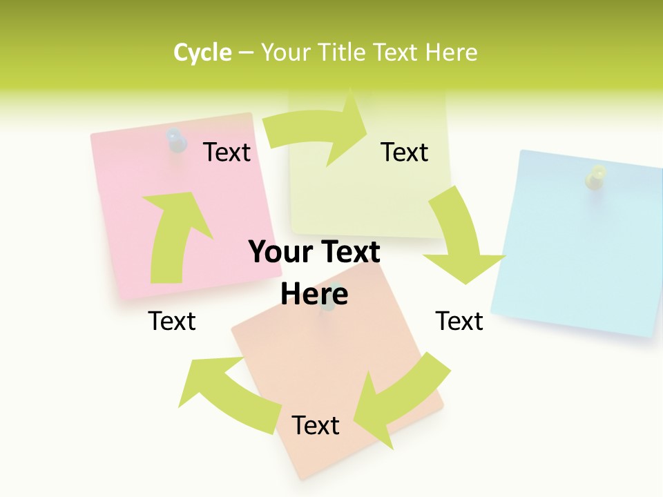 Bulletin Advice Closeup PowerPoint Template