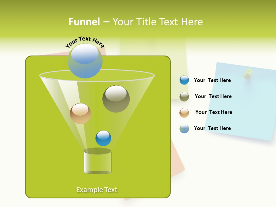 Bulletin Advice Closeup PowerPoint Template