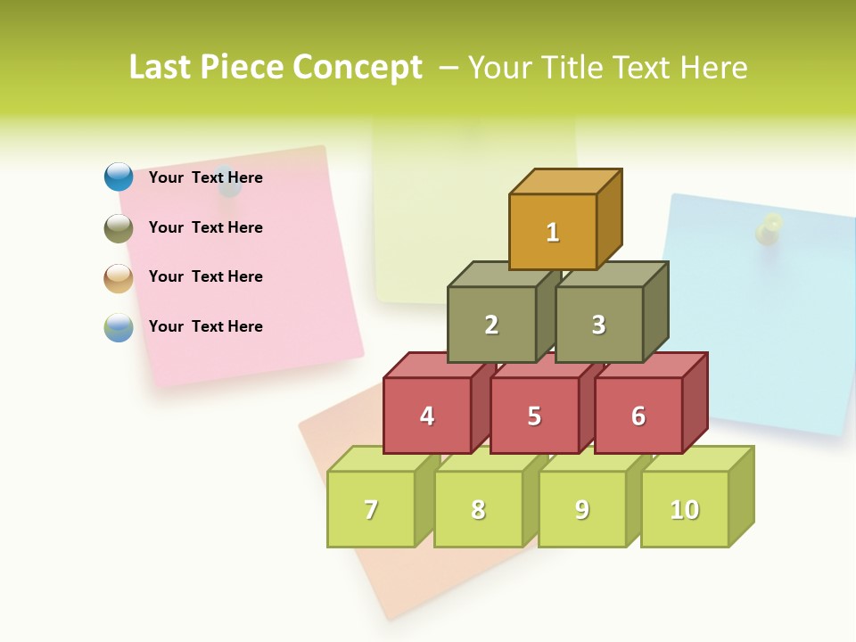 Bulletin Advice Closeup PowerPoint Template