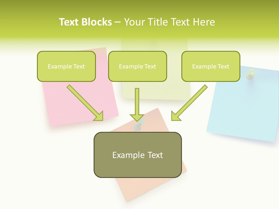 Bulletin Advice Closeup PowerPoint Template