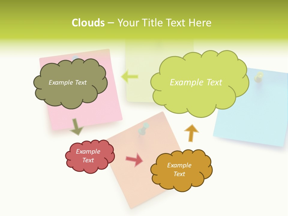 Bulletin Advice Closeup PowerPoint Template