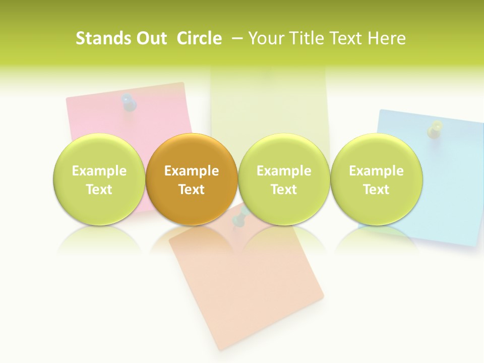 Bulletin Advice Closeup PowerPoint Template