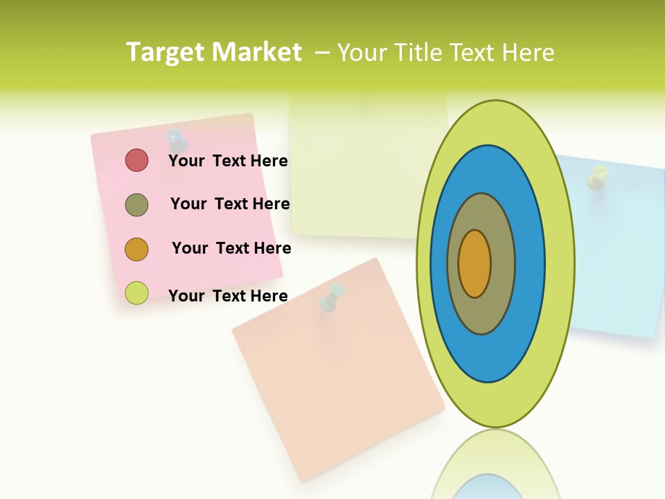 Bulletin Advice Closeup PowerPoint Template